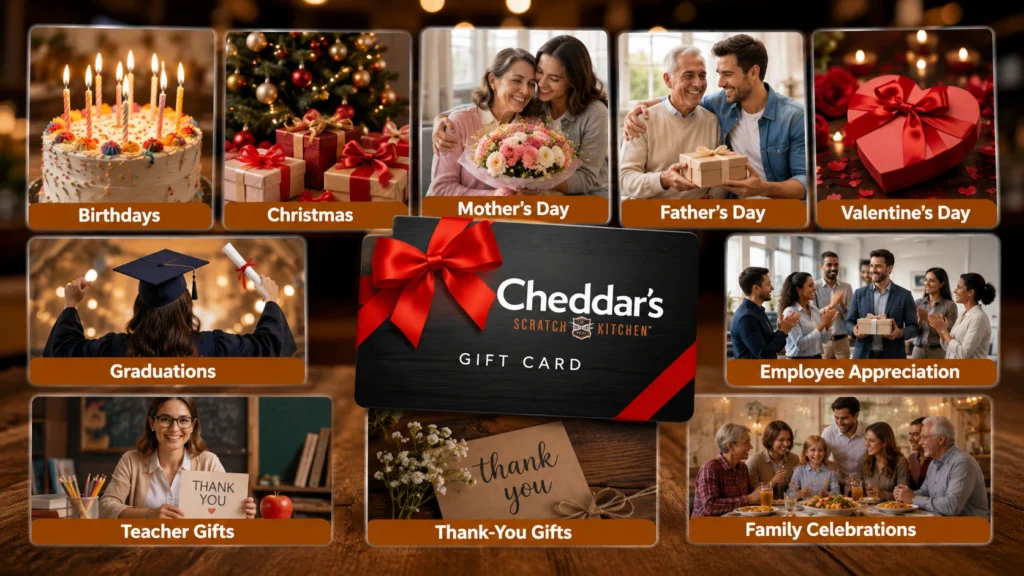 Cheddar's Gift Card: How to Buy, Check Balance, Reload & Use 3 Perfect Occasions for a Cheddar’s Gift Card