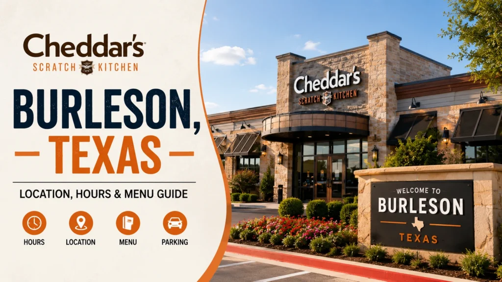 Cheddar's Burleson, TX: Hours, Location, Menu & Map Guide 1 cheddars burleson