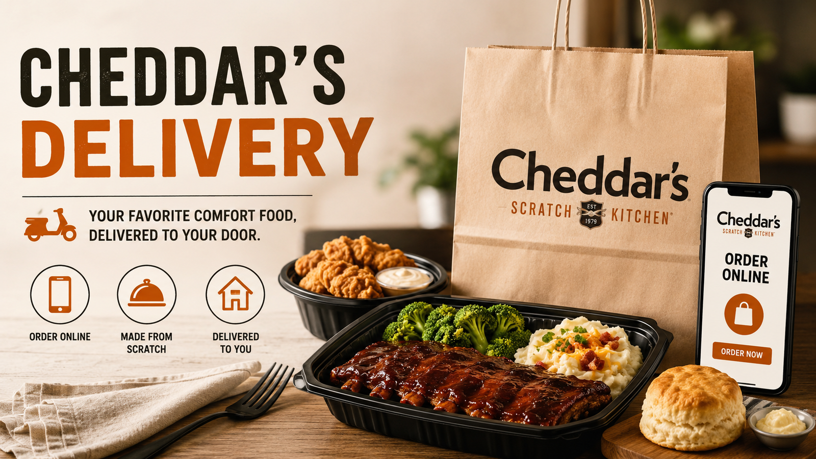 cheddars delivery